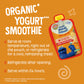 Earth s Best Organic Yogurt Smoothie Pouches, 24+ Months, Immune Support Fruit Yogurt Smoothie for Toddlers 24 Months and Up, B