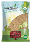 Food to Live Organic Ripe Banana Powder, 8 Pounds - Non-GMO and Raw Whole Fruit Flour, Unsweetened, Unsulfured, Vegan, Kosher, B