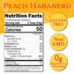Cornabys Peach Habanero Spicy Sauce (14.9 Oz.) Pack Of 1 | Perfect Combination Of Fruity And Spicy | Grilling Sauce For Chicken,