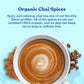 Chai Latte By Four Sigmatic | Organic Instant Chai Latte With Turkey Tail, Reishi Mushrooms & Coconut Milk Powder | Supports Gut