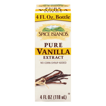 Spice Islands Pure Vanilla Extract, 4 Ounce