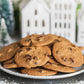 Tates Bake Shop Holiday Cookies Holiday Gift Box, Chocolate Chip, Chocolate Toffee and Gingersnap, 13.5 oz