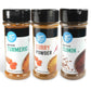 Amazon Brand Happy Belly Indian Spices Set - Turmeric, Cumin, Curry Powder - 3 Piece Set