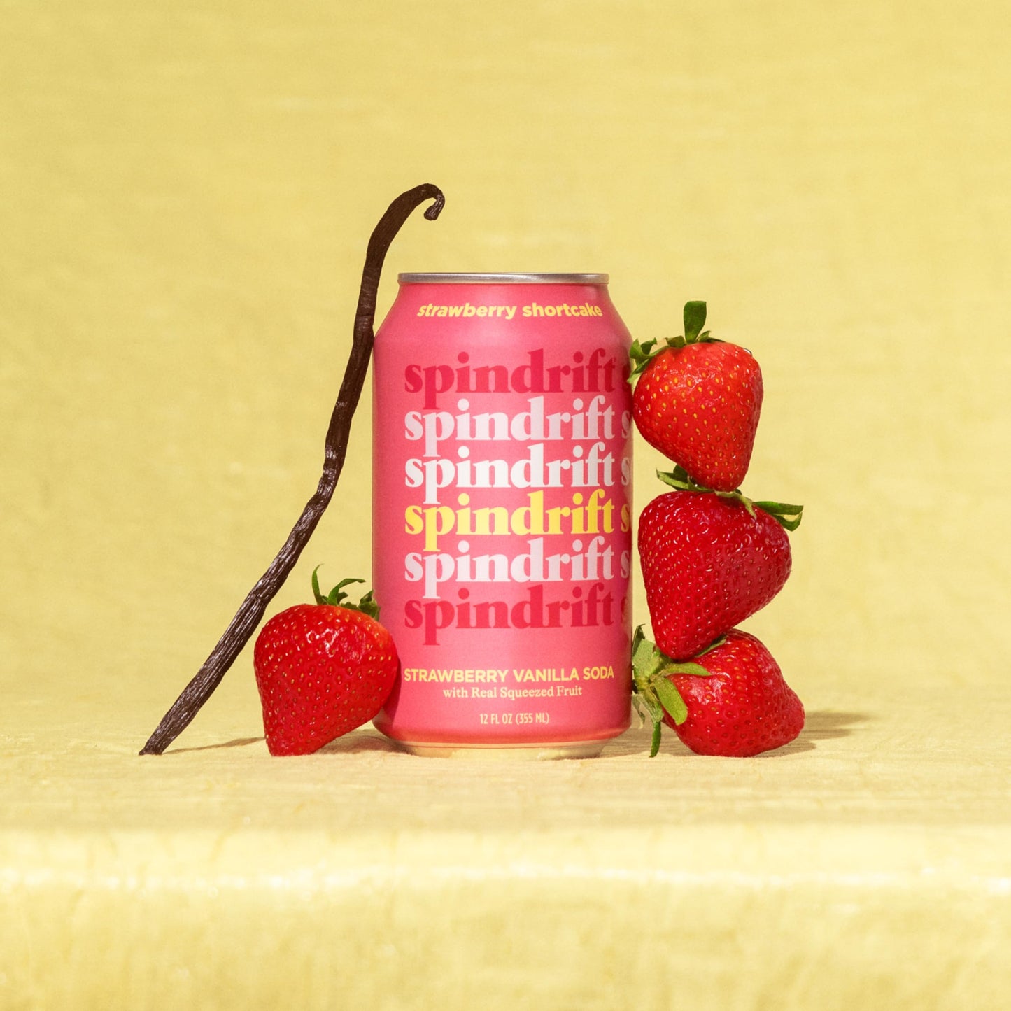 Spindrift Soda With Real Squeezed Fruit, Strawberry Shortcake, Kosher, Gluten Free & Non-Gmo, 12 Fluid Ounce (Pack Of 12)
