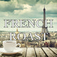 French Roast Coffee, Whole Bean, Dark Roast, Fresh Roasted, 16-Ounce