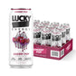 Lucky Energy Sugar Free Energy Drinks  Cherry Pop  16oz Cans (12-Pack) Healthy  Zero Sugar Energy Drink with Maca  Ginseng  Beta-Alanine  Taurine & 200mg Caffeine