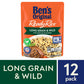 Ben'S Original Ready Rice Long Grain And Wild Flavored Rice, Easy Dinner Side, 8.8 Oz Pouch (Pack Of 12)
