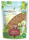 Food to Live Organic Whole Unhulled Barley, Non-GMO, High in Fiber, 3 Pounds