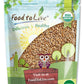 Food to Live Organic Whole Unhulled Barley, Non-GMO, High in Fiber, 1 Pound