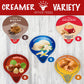 Variety Pack Creamers Liquid Creamer Singles | Gift Assortment Box | Coffee Cream | Frenh Vanilla, Cafe Mocha, Original, Hazelnut & Caramel Macchiato - No Refrigeration - Box Of 30