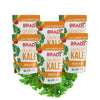 Brad'S Plant Based Organic Crunchy Kale, Cheeze It Up, 6 Bags, 12 Servings Total