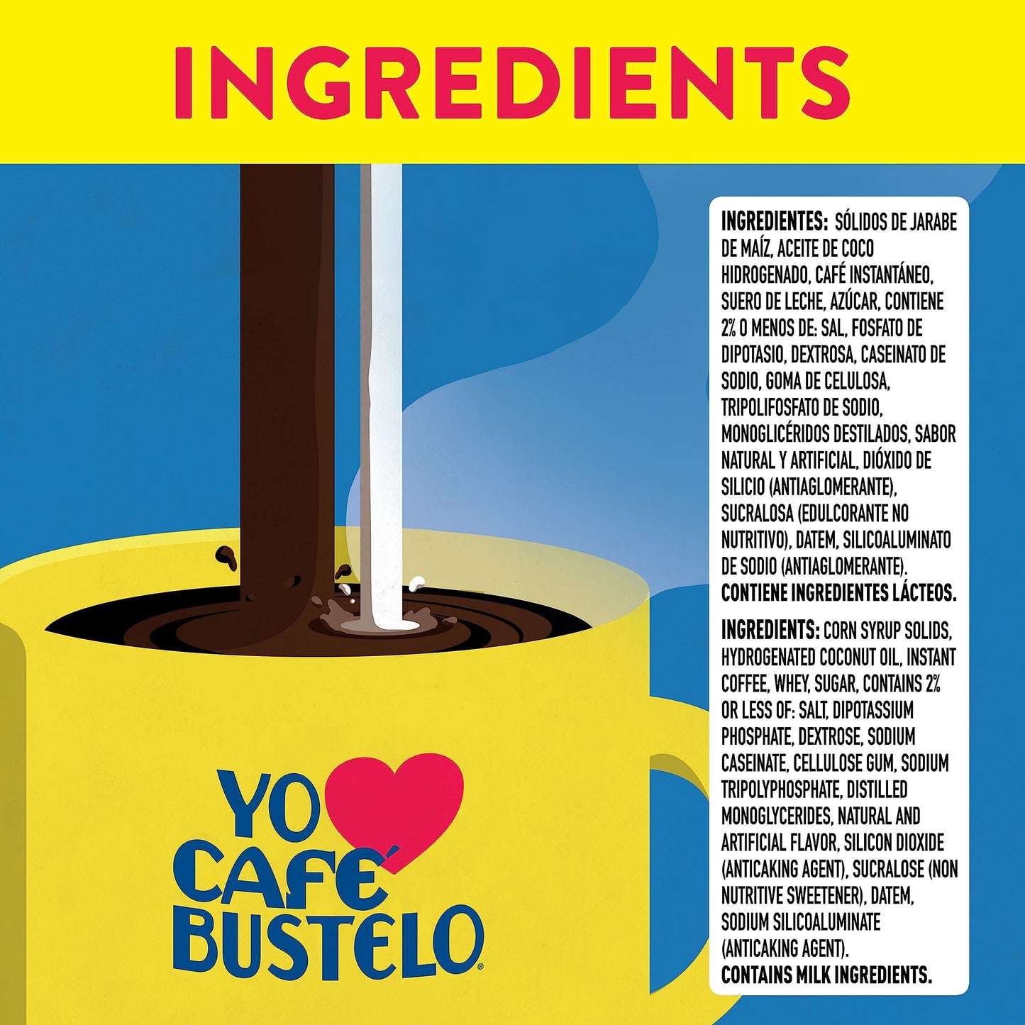 Café Bustelo Sweet & Creamy Café Con Vainilla Flavored Coffee, 60 Keurig K-Cup Pods