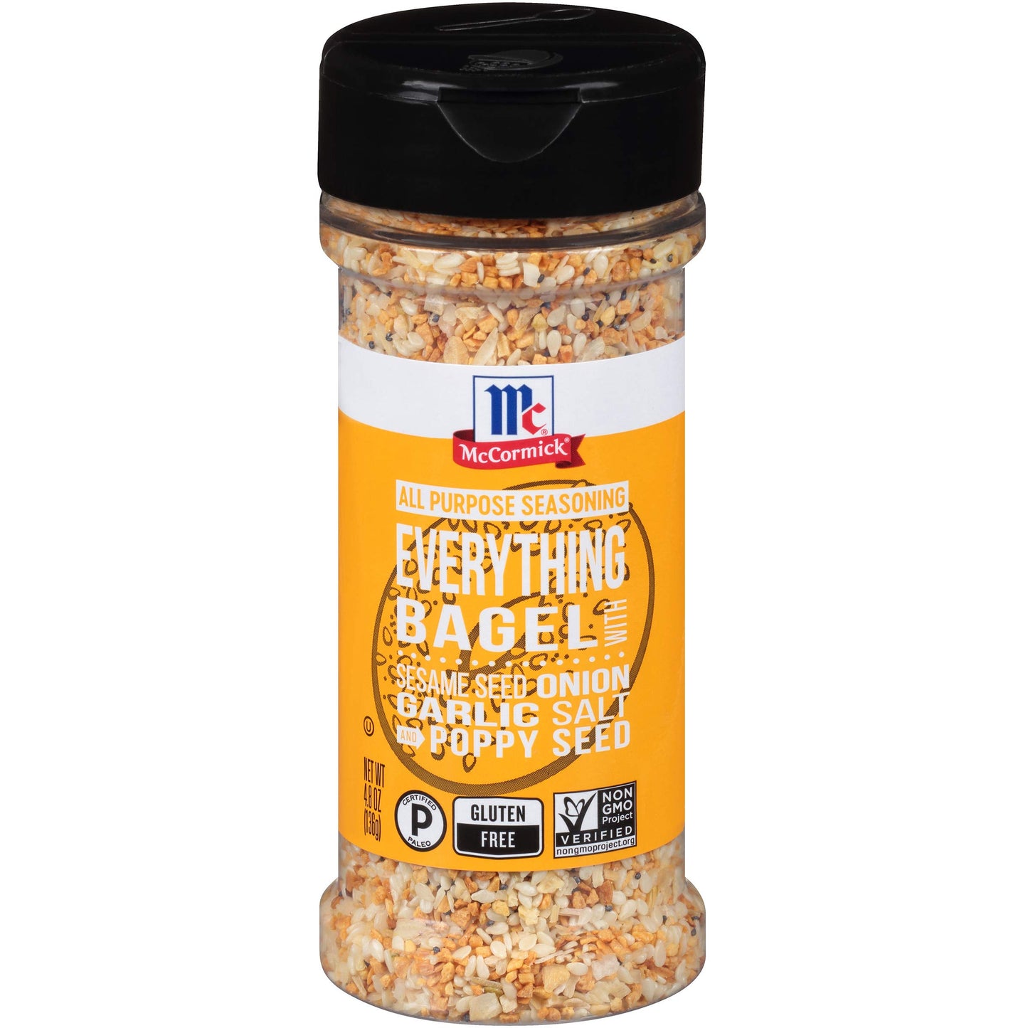 Mccormick Everything Bagel All Purpose Seasoning, 4.8 Oz