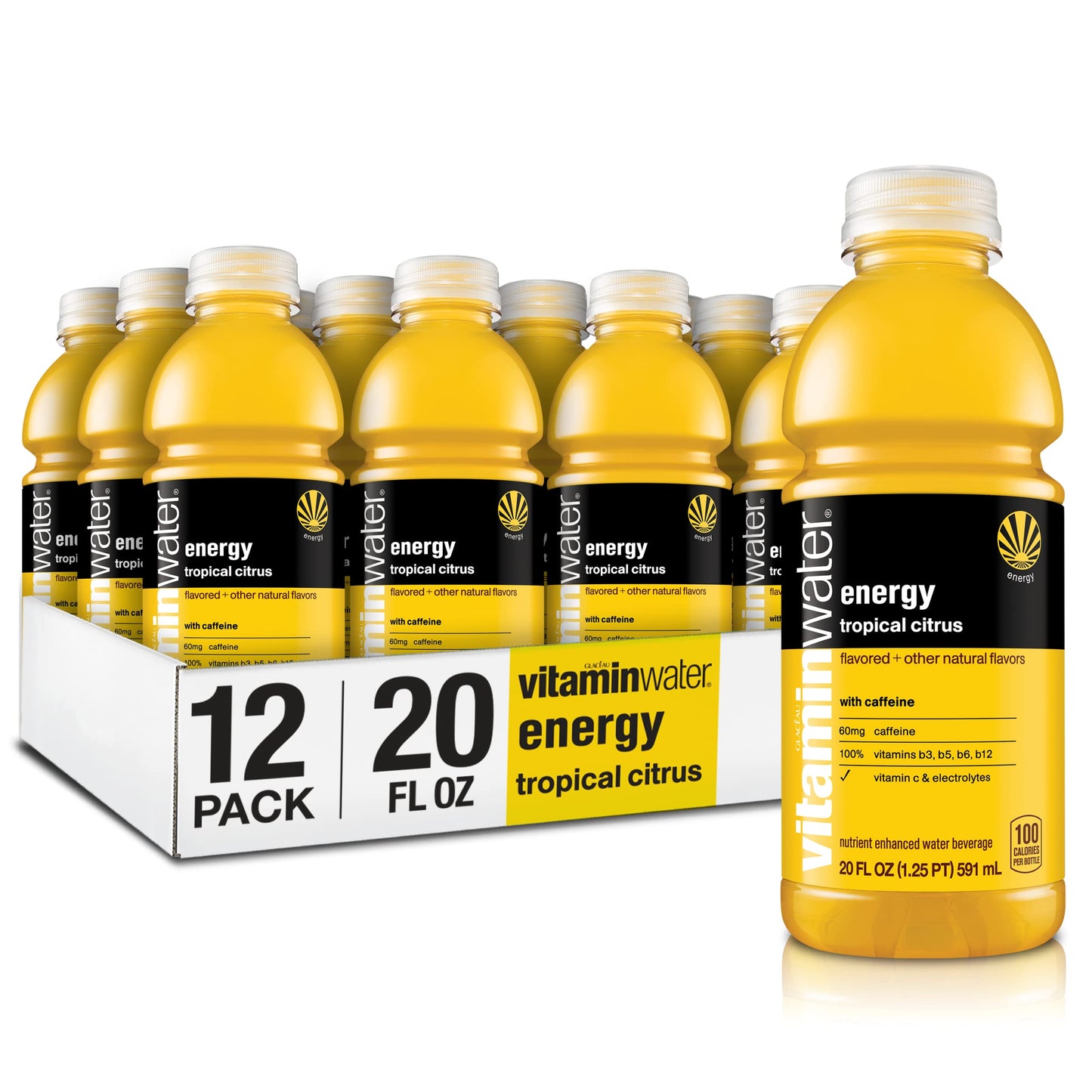 Glaceau - Vit Water Energy - CS of 12-20 FZ (12x20 FZ)