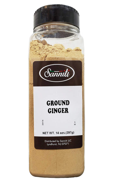 Sanniti Ground Ginger, 14 oz (Pack of 1)