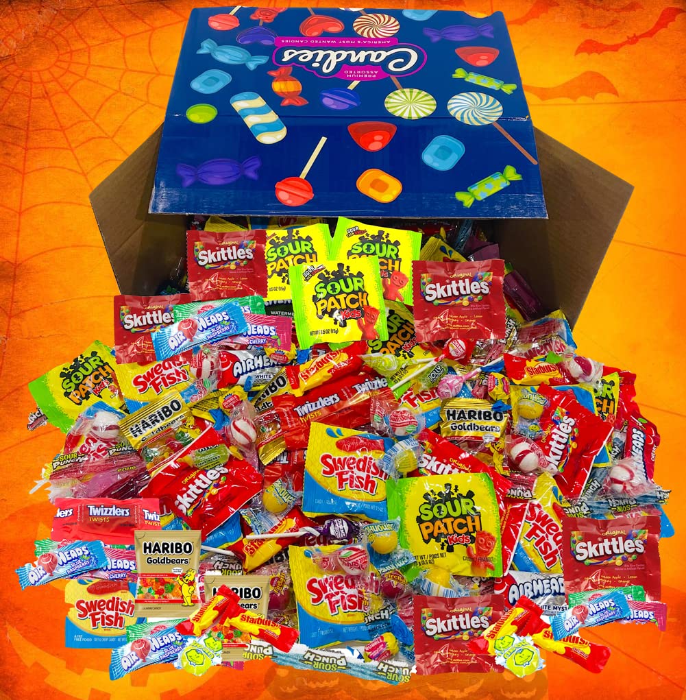 La Signature Huge Assorted Candy Party Mix Box 6.50 Lbs/104 Oz Over 255 Individually Wrapped Candies Of All Time America'S Most