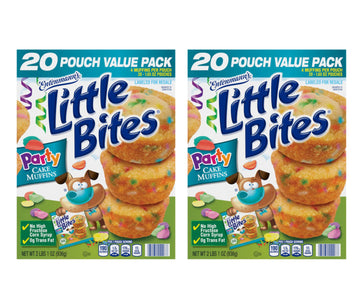Entenmann'S Little Bites Party Cake (Club Pack) Mini Muffins, 40 Packs, 66 Oz
