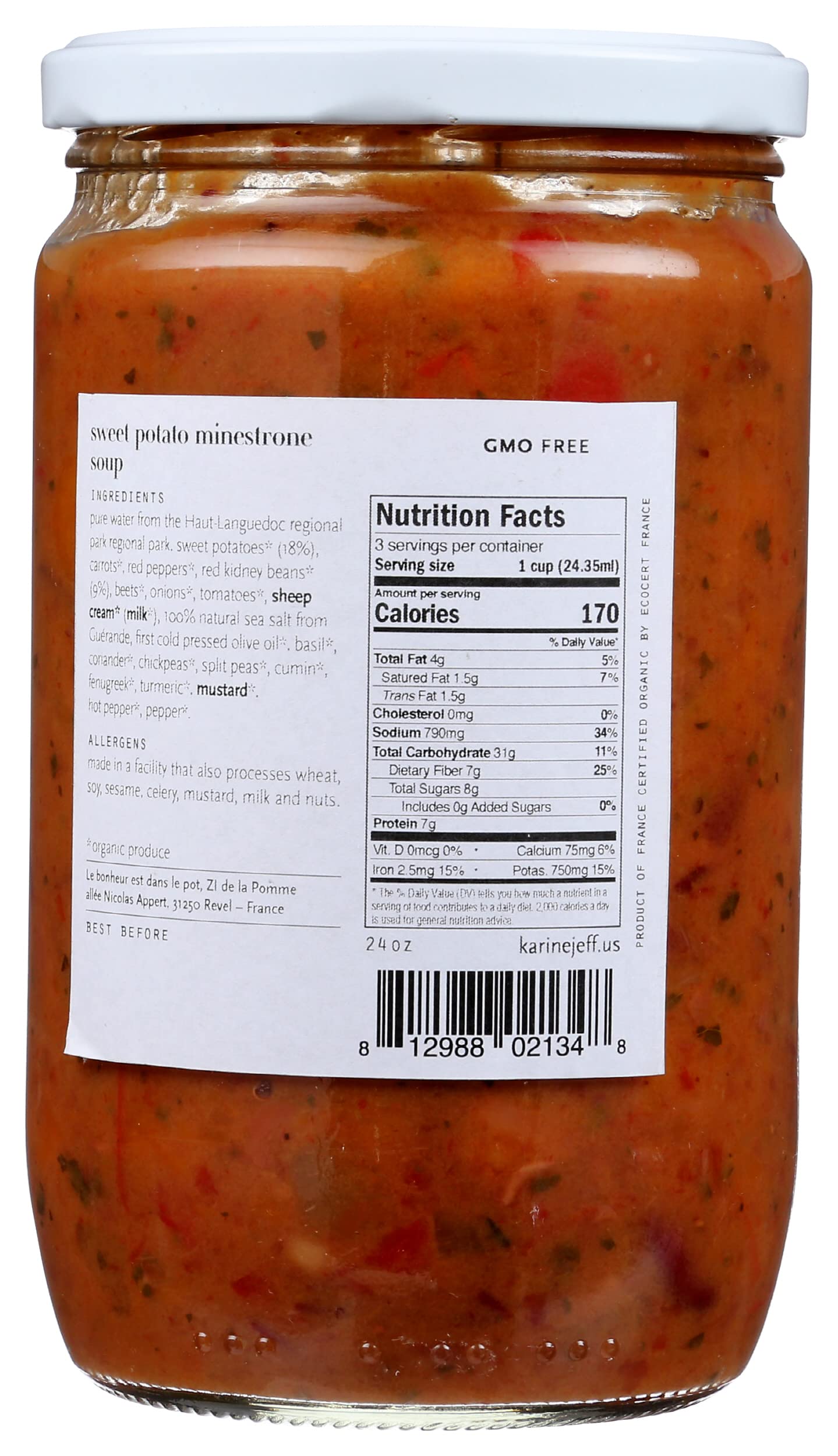 K&J THAI CNUT MLK SP ( 6 X 16.9 OZ   )