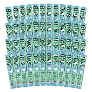 Mighty Spark Chicken Snack Sticks - Original Sea Salt & Pepper - 6g of Protein  No s Ever  No  s Added  Gluten Free  Soy Free Meat Sticks - High Protein Keto Snacks  Weight Watchers Approved Snacks - 48 Count