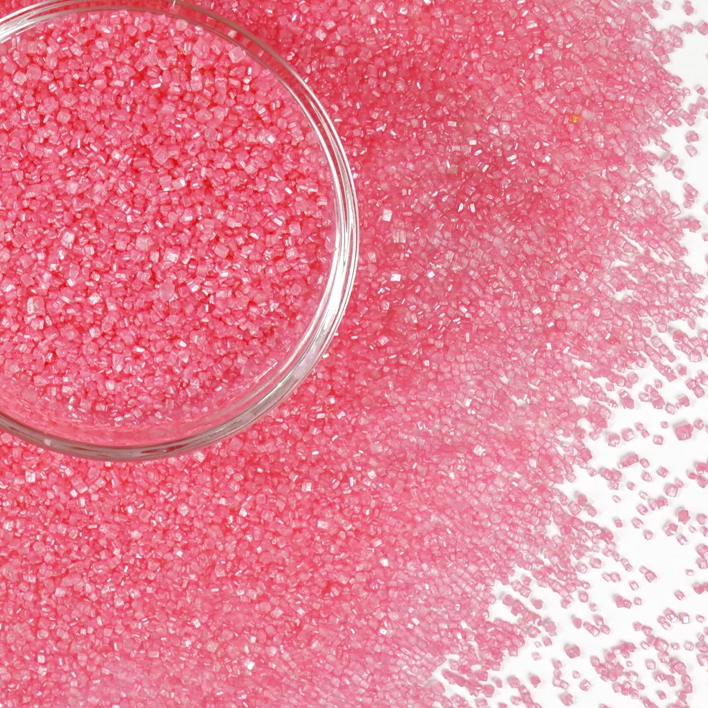 Pink Sanding Sugar Sprinkles, Food Grade, 150G, Edible Sprinkles For Cupcake Decorating, Cake Toppers, Sprinkles Decoration, Ice