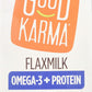 Good Karma, Flax Milk, Protein, Vanilla, Pack Of 6, Size 32 Fz - No Artificial Ingredients Dairy Free Gluten Free Low Sodium Veg