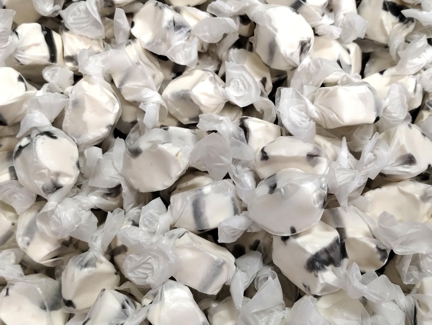Black Licorice Salt Water Taffy -1.5 Lbs Of Fresh Delicious Individually Wrapped Chewy Taffy Candy