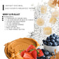 Rice Cream 3 LB, Plain Jasmine White Rice Hot Rice Cereal Scoop Included - 48 oz Easily Digestable Carb Source Emergency Food Su