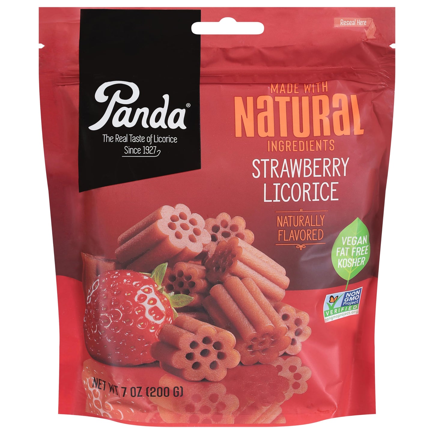 Panda Strawberry Chews - 7 oz, One Size, Plastic