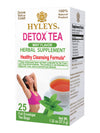 Hyleys Detox Tea For Cleanse - Green Tea With Mint - 25 Tea Bags (1 Pack)