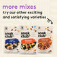 Snak Club Tropical Trail Mix with Peanuts, Dried Papaya, Raisins, Banana Chips, Dried Pineapple, Coconut Chips, and Almonds, Glu