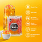 J Way Local Flavor Boba Authentic Instant Tapioca Boba Pearls Bulk, 60 Servings For Milk Tea,Smoothies And Desserts,Fruity Flavo
