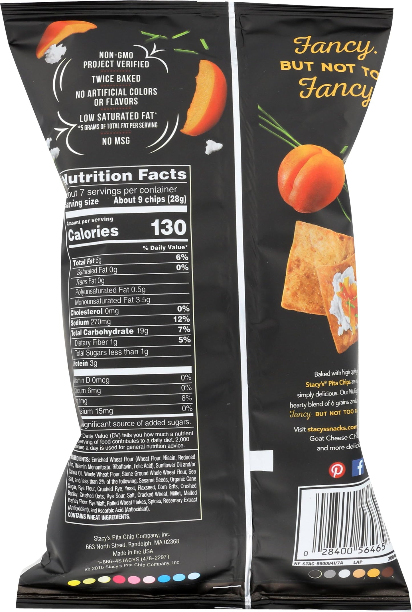 STACYS SNACKS Multigrain Pita Chips, 7.33 OZ