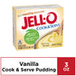 Jell-O Vanilla Cook & Serve Pudding, 3 Oz (85G) 4-Pack