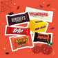 HERSHEYS Assorted Flavored  Halloween Candy Bulk Bag  51.03 oz (165 Pieces)