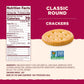 Back to Nature Classic Round Crackers - Dairy Free, Non-GMO, Made with Wheat Flour & Sea Salt, Delicious & Quality Snacks, 8.5 O