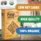 Primal Thin Crackers (Parmesan)(Organic)(Low Carb, Gluten-Free, Grain-Free) (8.4Oz) (Package May Vary)