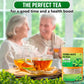 Yerba Mate Tea - Green Cut & Sifted - Unsmoked Energy Boost - 100 Tea Bags - Packed With Nutrients - Your Perfect Coffee Replace