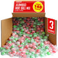 Candy Mint Balls - 3 Pounds - Big Bulk Spearmint & Peppermint Hard Candies - Mint Bulk Candies - Individually Wrapped Bulk Mints