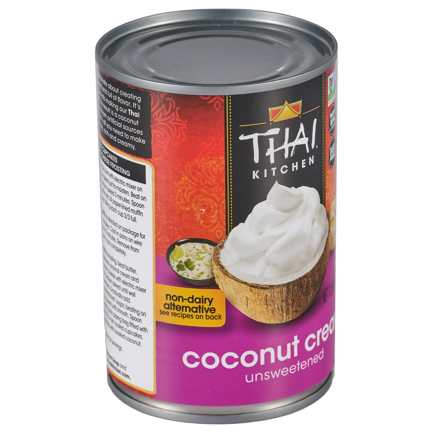 Thai Kitchen Gluten Free Coconut Cream, Unsweetened, 13.66 Fl Oz, Pack of 1