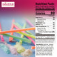 DOUzzle Back To School Candy Powder Sour Fizzy Straws (50 Count - 1 Pack) Individually Wrapped, Party Favor, Goodie Bag & Pinata