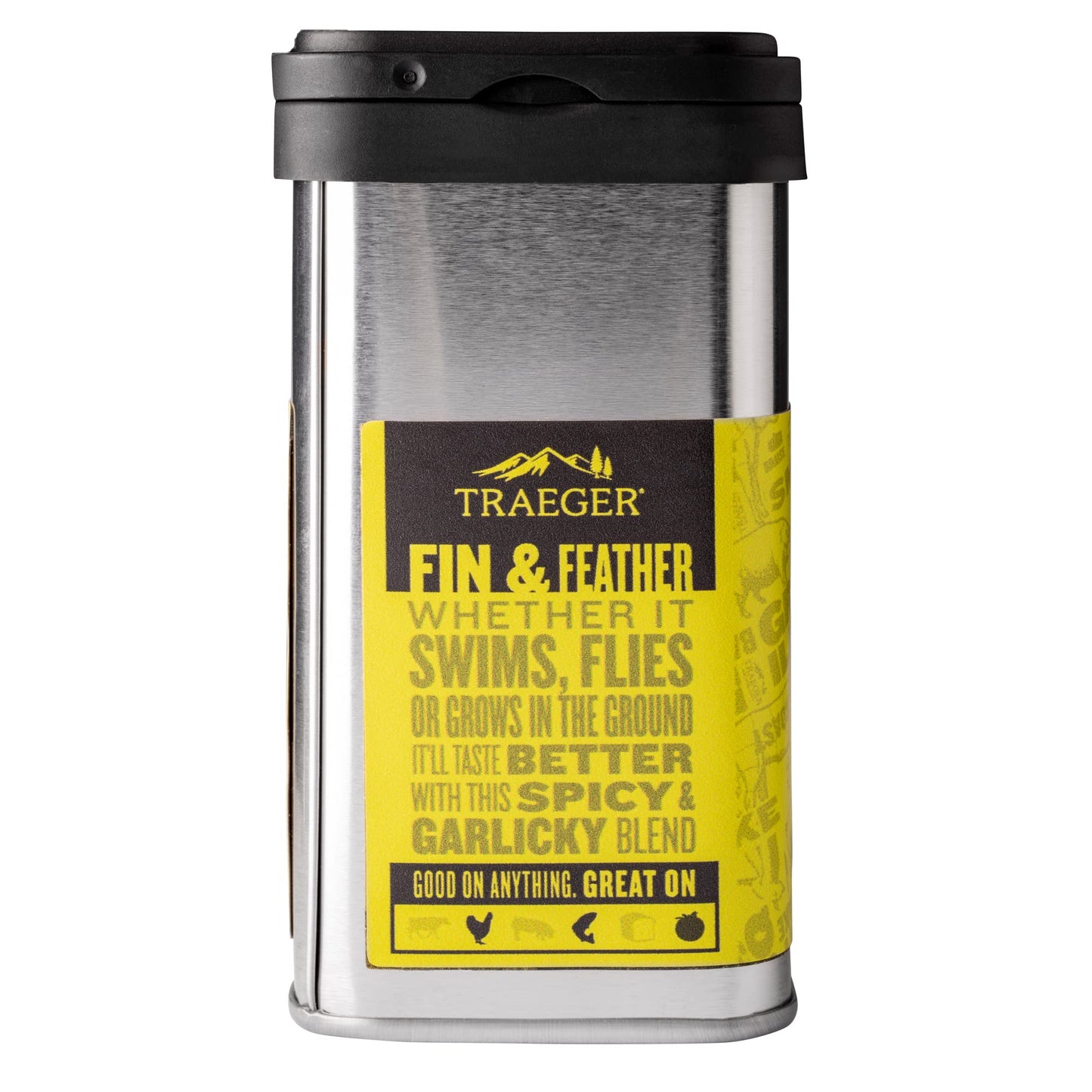 Traeger Grills SPC176 Fin and Feather Rub, Garlic & Paprika, 5.5 Ounce, Original Version