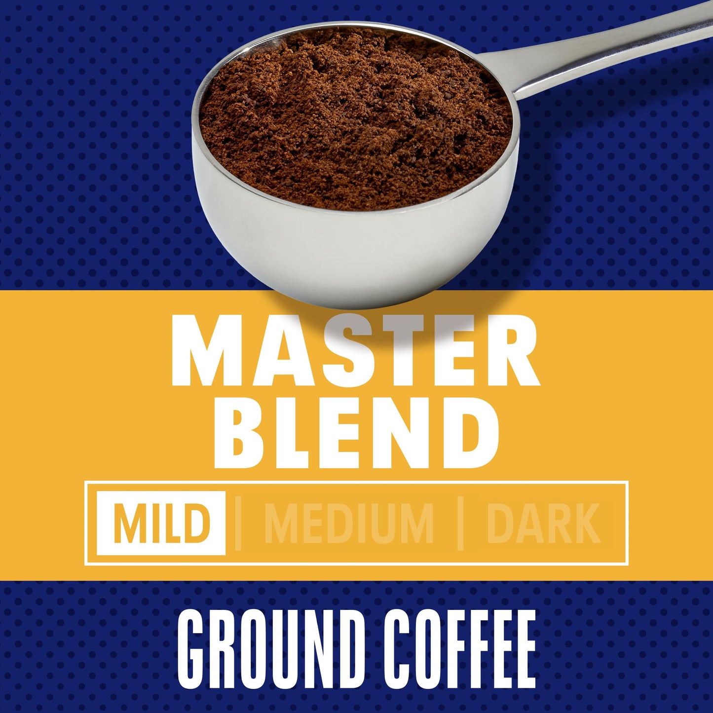MAXWELL HOUSE Ground Coffee Master Blend Light Roast 11.5 oz Canister