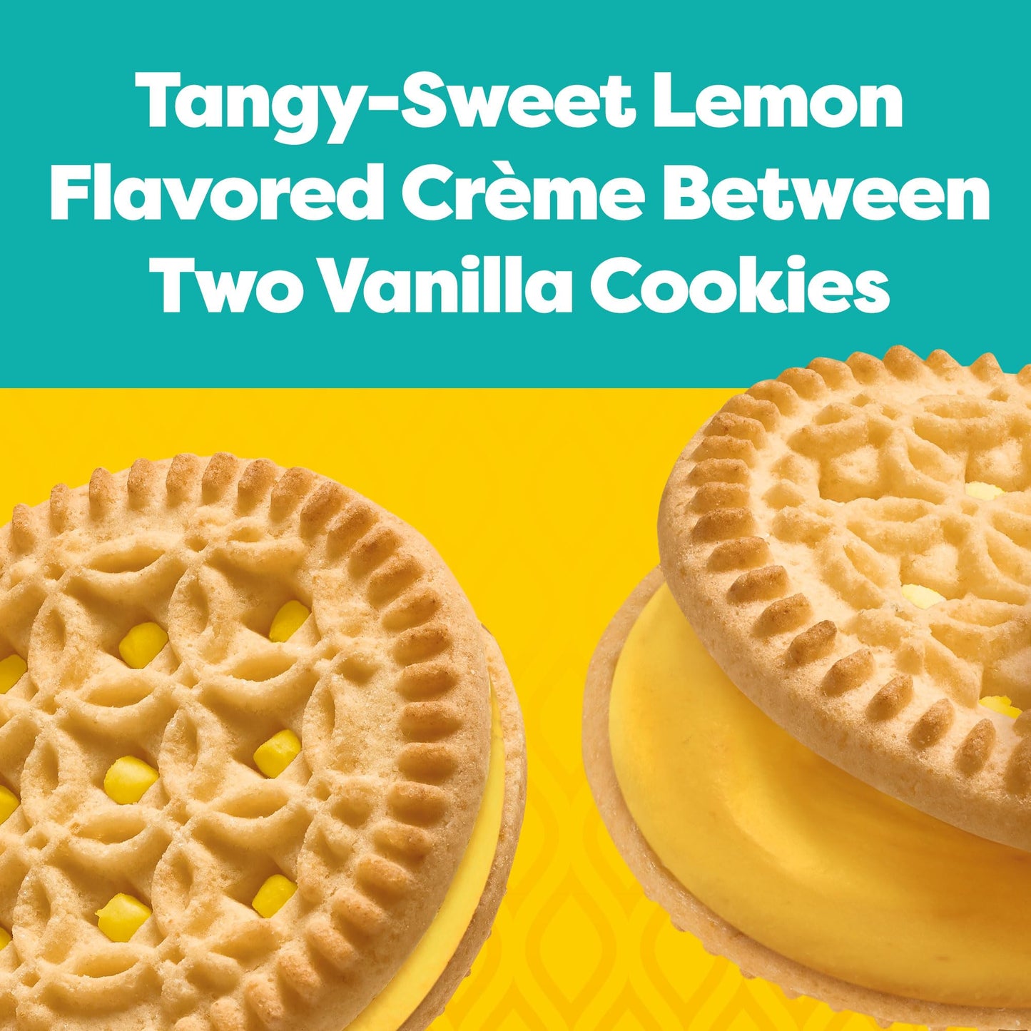 Glutino Gluten Free Lemon Pie Flavored Sandwich Cookies, Gluten Free Snacks, 10.5 oz.