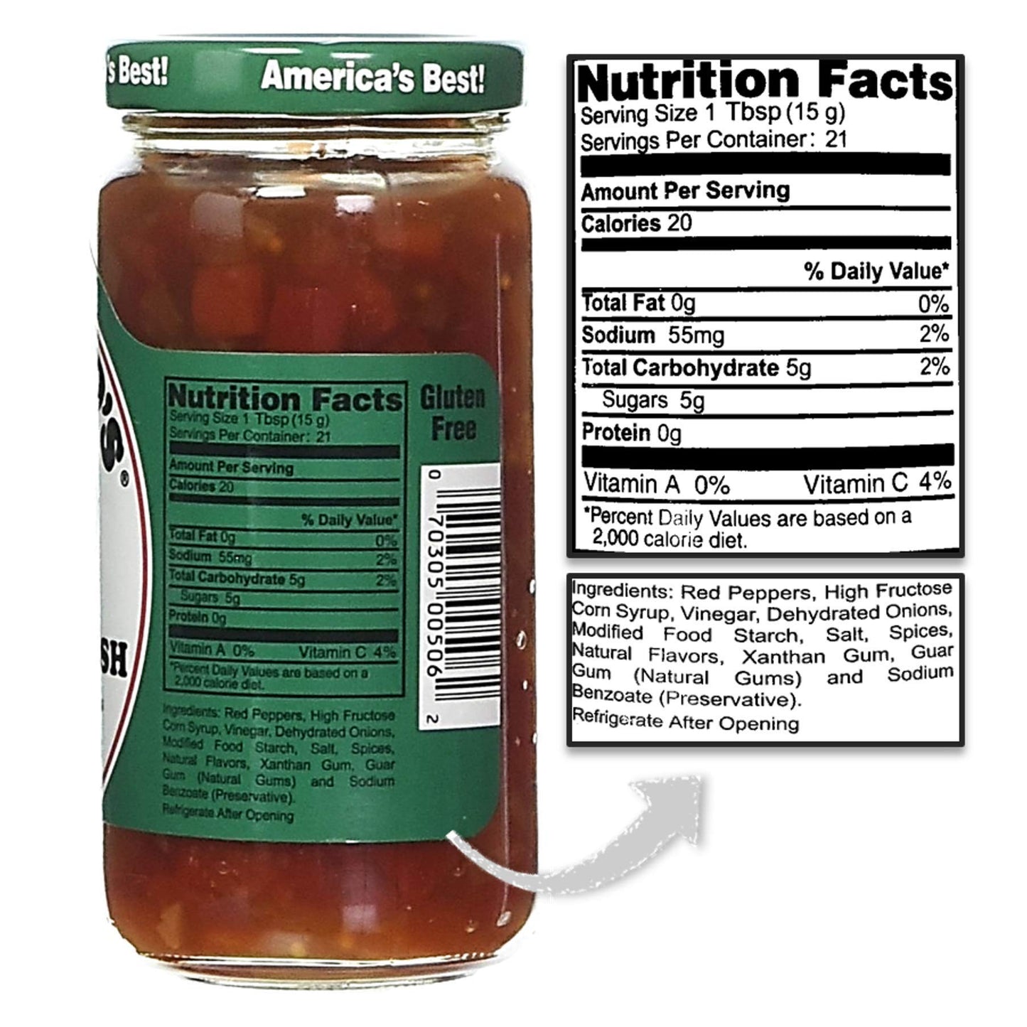 Howard's Premium Sweet Pepper Relish | Gluten Free | 11 oz | Perfect for Hamburgers, Hotdogs, and Dips