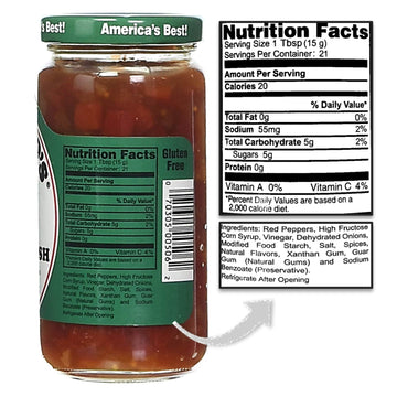 Howard's Premium Sweet Pepper Relish | Gluten Free | 11 oz | Perfect for Hamburgers, Hotdogs, and Dips