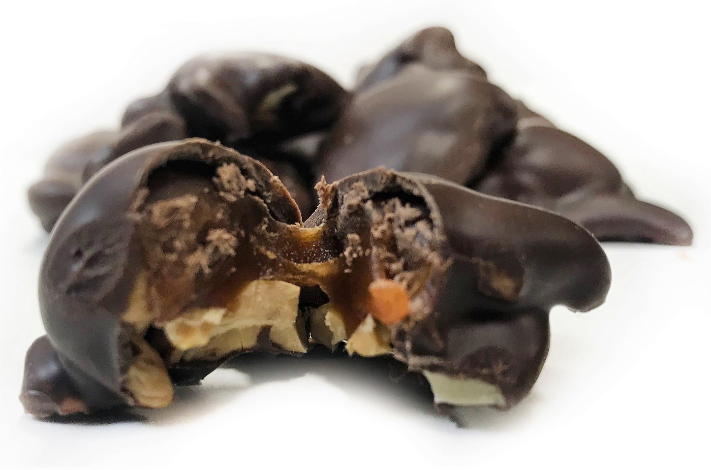 Gourmet Cashew Caramel Clusters With Dark Chocolate By It'S Delish, 5 Lbs