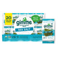 gimMe Organic Roasted Seaweed Sheets, Sea Salt, Keto, Vegan, Gluten Free, 0.17 Ounce (Pack of 20)