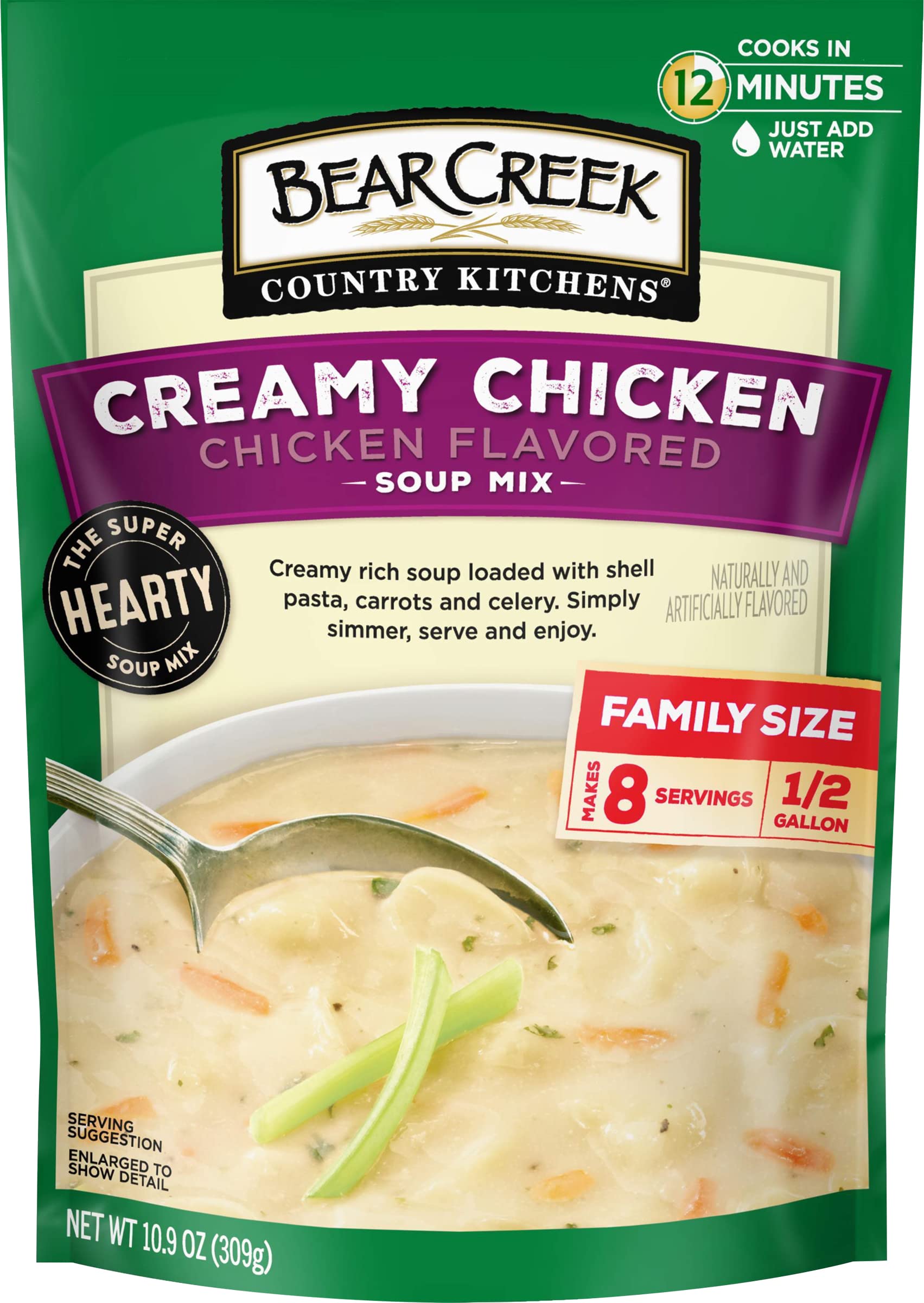 Bear Creek Soup Mix, Creamy Chicken, 10.9 Ounce
