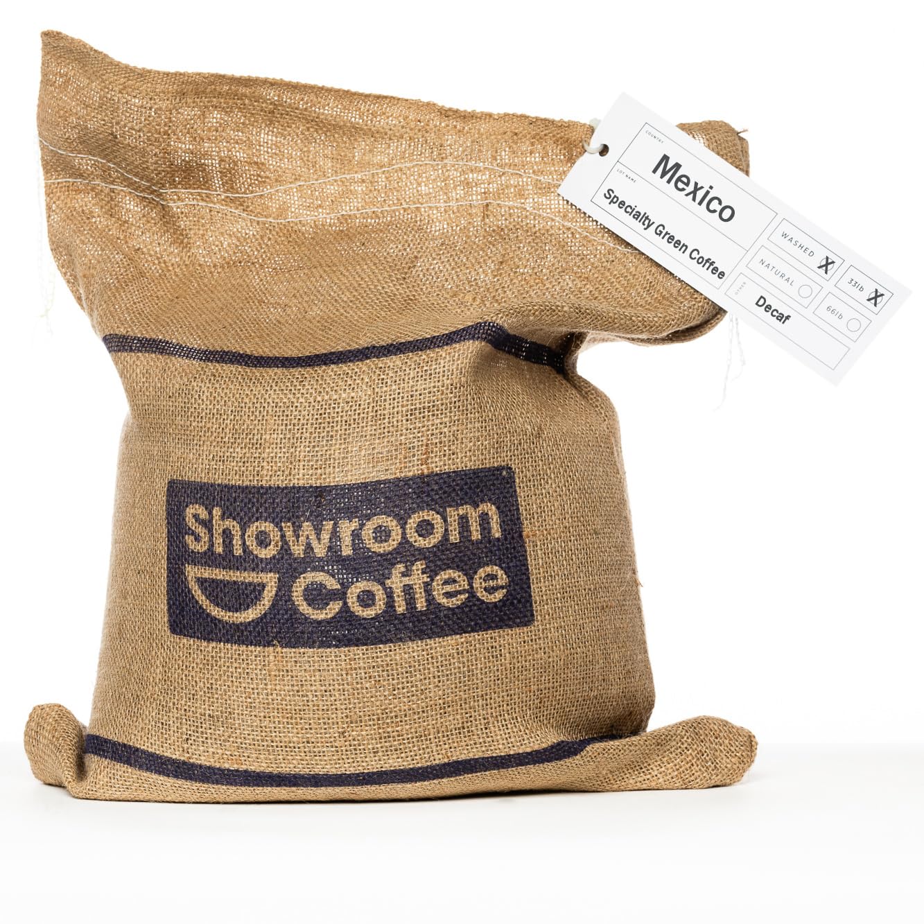 Decaf Mexico Unroasted Specialty Green Coffee Beans - Single Origin 100% Arabica - Bulk Wholesale Pricing (33 Pound Bag /15kg)