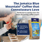 Island Blue 100% Jamaica Blue Mountain Medium Roasted Whole Beans Coffee (8Oz)
